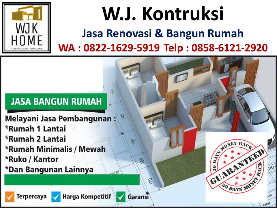 Renovasi rumah  minimalis  2  kamar  di Bandung wa 082216295919 Jasa renovasi rumah  minimalis  di 